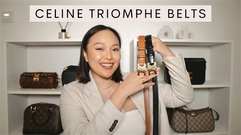 celine nelt|Celine belt small vs medium.